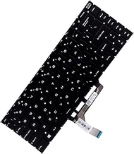 Deal4GO Single Color Backlit Keyboard Replacement for MSI GF65 Thin 10UE-047 9SD GS65 Stealth GF63 W