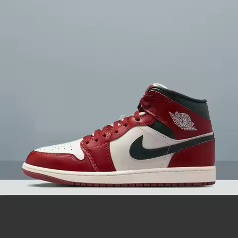 Nike Air Jordan 1 Mid Basketball Shoe Unisex - Classic Iconic Basketball Sneaker Comfortable and Ver