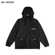 JEEN | Drown Black Jacket Parka Hoodie Thick Black Original Hiking Jacket