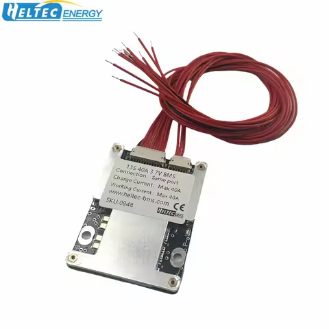 Heltec 10-16s BMS 10S 11S 12S 13S 14S 30A 50A 80A BMS 16S LFP NMC BMS 24V 36V 48V Battery Management