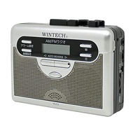 WINTECH Portable Cassette Player Equipped With Alarm Clock / Am, Fm Radio Pct-11R