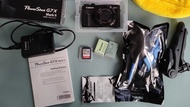 Canon PowerShot G7X Mark II 數碼相機 出g7x2數碼相機，帶相機包、充電器、電池 記憶卡 講明書 原盒 記憶卡 配件齊全 原裝機 行貨機 成色近全新一樣 因為冇用幾次，閑置