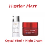 LOreal Paris Revitalift Crystal Micro Essence 65ml and Revitalift Night Cream