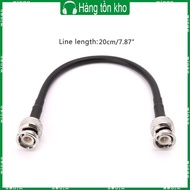 WIN BNC Male To BNC Male RG58 Pigtail Cable 20cm Connector Crimp Coax Cables