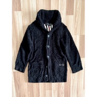 gelato pique cardigan Fluffy Black