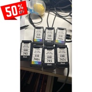 ส่งต่อ ตลับหมึก canon ใช้หมดแล้ว รุ่น 745 746 745s  746s ไม่เคยเจาะ #หมึกเครื่องปริ้น hp #หมึกปริ้น 