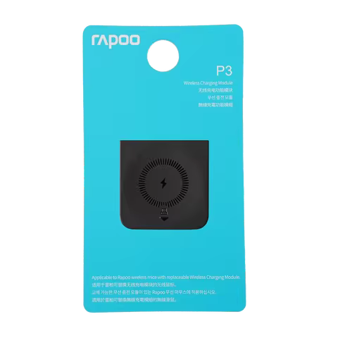 Rapoo P3 Wireless Mouse Charging Module Supports QI Wireless Charging Protocol for VT9PRO MT760 VT0 