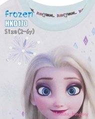Frozen Elsa 雪花長袖睡衣 Anna Disney 迪士尼 冰雪奇緣