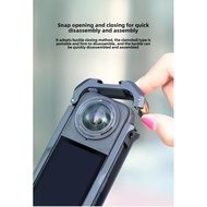 Insta360 X4 Camera Cage Metal Protective Action Camera Rig for insta360 X4 Extend Mic Video Light VR