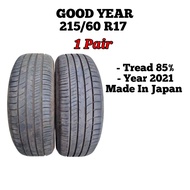 🇯🇵🇯🇵 215/60 R17 Good Year Tyre / Tire / Tayar 215/60 R17 Goodyear ( Made In Japan )