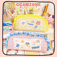 Cute Bear and Rabbit Fabric Pen Bag hb066 ccamzone