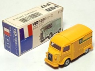 再加優惠May 2025！罕條碼盒Barcode box！itrea日本製 Tomica F17 Tomica Michelin Citroen H Truck made in Japan Tomy 