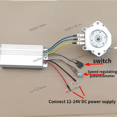 Brushless motor controller DC regulator speed three-phase for high power brushless motor driver acce