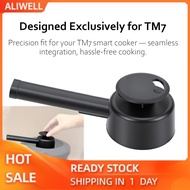 Aliwell Steam Divider for Thermomix TM7 ABS High-Temperature Withstanding Splitter Black Compact Des