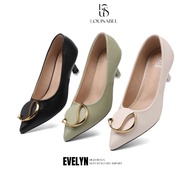 (LSB89)LOUISABEL Evelyn High Heels Imported Women's Heels Women's Work Shoes Heels LSB-338-0RA