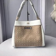 Chris精品代購COACH 寇馳 寇馳 57612 雙層魚嘴包 單肩手提包 馬蹄包 美國代購