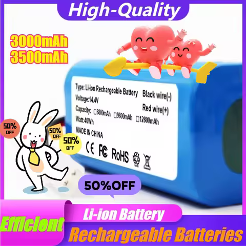 14.8V 3000mAh 3500mAh Lithium Battery for Xiaomi Sweeping Robot G1 As Well The Batteries R30/R35 Vac