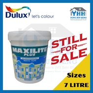 7L Maxilite Plus Emulsion Paint (7L) *For Interior Wall & Ceiling Water Based Paint (Cat Kapur)