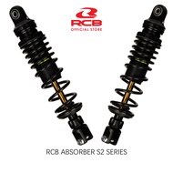 RCB S2 SERIES DUAL SHOCK ABSORBER YAMAHA NVX155 / NVX 155 / AX200S SIZE 305MM