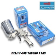 Meiji F100G Spray Gun Top Tube Paint Sprayer 400 Cc Taiwan