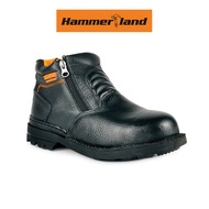 Hammerland Men Mid Cut Double Zip Safety Shoes HAM-4404