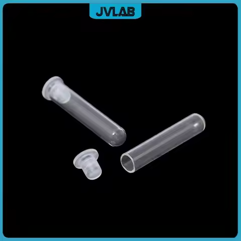 Perfume Refill Vial Perfume Sampling Bottle With PP Plug 0.2mL High Borosilicate Glass Test Tube Dia