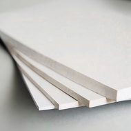 White fomex panels in many sizes, thickness 2mm to 10mm, used as DIY models