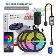 [led Light Strip Set] Bluetooth Lantern APP Waterproof 5050 Colorful RGB Light
