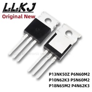 1-5PCS STP13NK50Z P6N60M2 P10N62K3 P5N60M2 P18N65M2 P4N62K3  TO-220 MOS FET Field-effect transistor