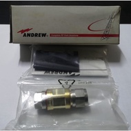 { F4PNMV2-HC} Type N Male for 1/2 in FSJ4-50B cable