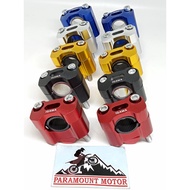 Straight handlebar raiser universal cnc handlebar raiser Vixion xabre Megapro ninja Byson handlebar 