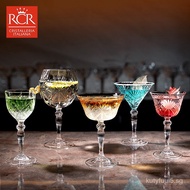 RCR Whiskey Glass Italian Imported Crystal Glass Cup Wine Glass Liquor Glass Whiskey Glass Beer Cup 