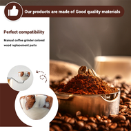 Spare Crank Knob for KPLUS / KMAX / JXPRO / JMAX / C40 Grinder Colored Wood Replacement Parts of Man