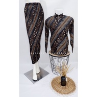 Batik couple/baju batik couple/batik set/batik Long Sleeve/Skirt set