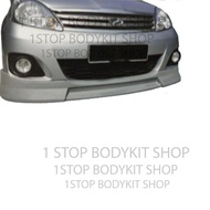 PERODUA VIVA ELITE  FRONT SKIRT (WALD)POLYURETHANE (PU) SKIRT LIP BODYKIT