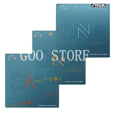 STIGA DNA HYBRID Table Tennis Rubber Professional Half-sticky Spin Pips-in Original STIGA DNA Ping P