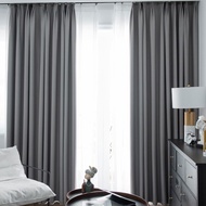 Modern Blackout Curtains For Living Room Window Thick Curtain For Bedroom Cloth Fabric Ready Made Dr