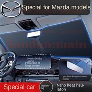 Mazda 3 sunshade CX-50/CX-4/CX-90/CX-6e front windshield car sun protection heat insulation sunshade