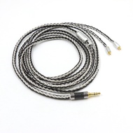 16 Core 99%  XLR 2.5mm 3.5mm Balanced 7N OCC Earphone Cable For AKG N5005 N30 N40 MMCX Sennheiser IE