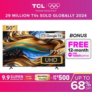 2024 TCL P755 AI Smart TV Eye Care Version 4K TV 50 inch |Google TV | Dolby Atmos and Vision