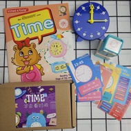 Time Clock + Stamp Set Rectangle