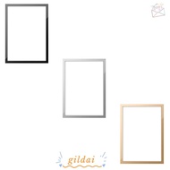 GILDAI Magnetic Picture Frames, Self Adhesive Poster Certificate Artwork Magnetic Photo Frame, A3 A4