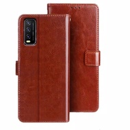Flip Cover Handphone | Vivo Y20 Y20I Y20S Y12S Leather Case Flip Cover