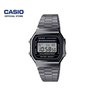 Casio Vintage A168WGG-1A Grey Stainless Steel Band Men Watch / Women Watch