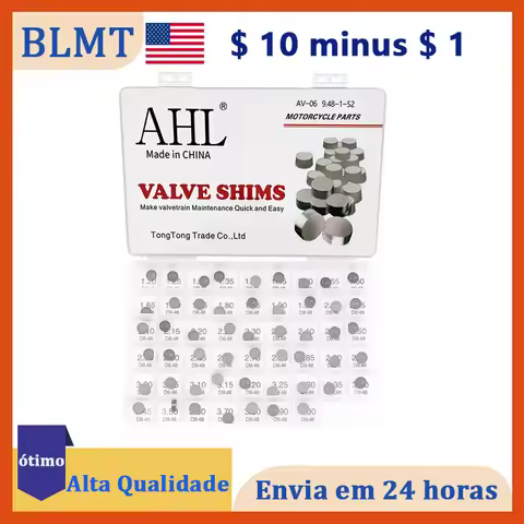 52pcs 9.48mm Motorcycle Adjustable Valve Shim For Suzuki DRZ400 C109R GSX1300R M109R RMZ450 VLR1800 