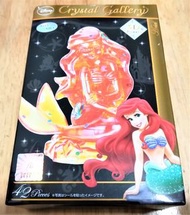 【現貨】 Disney / 迪士尼 Crystal Gallery 3D Crystal Puzzle - 美人魚 Ariel
