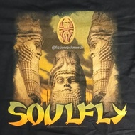 Original SOULFLY Band T-Shirt Size MEDIUM - Spring Tour 2006 NOS ANVIL