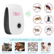 Alat Halau/Penghalau/Perangkap Tikus/Nyamuk/Lipas/Cicak/Lalat/Serangga Elektrik/Ultrasonic Berkesan