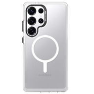 惡魔防摔殼 SAMSUNG S25 Ultra 標準版2 磁吸手機殼 保護殼 三星 透明殼 S25U 無線充電 標準磁吸2透明殼+黑色鏡頭框+按鍵