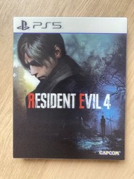 Resident Evil 4 PS5 歐版立體封面